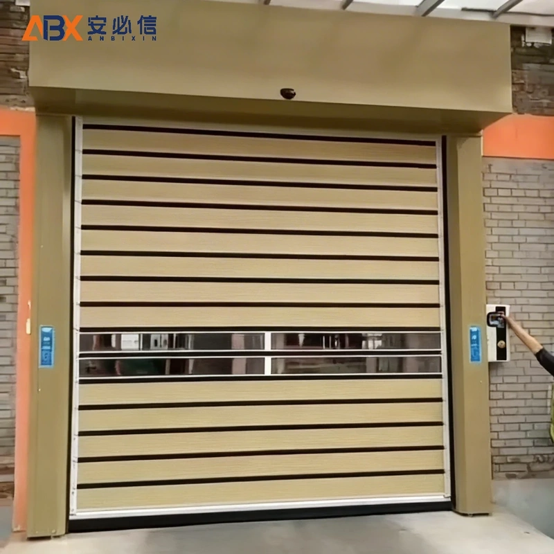 酒泉市铝制高速门